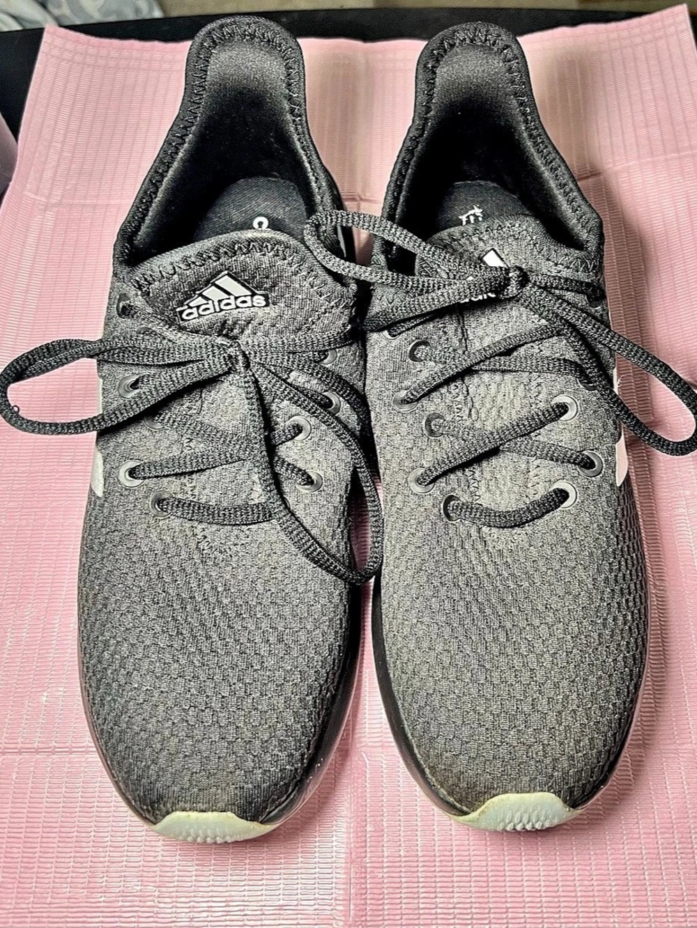 adidas HWA Y3000 womans Athletic Shoes Black & White US 7.5